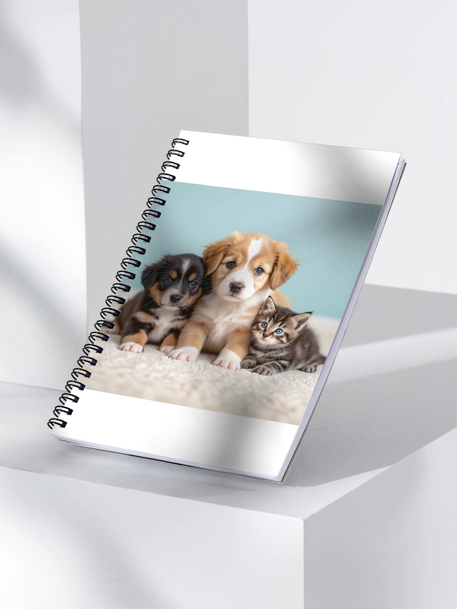 Paws and Pages Spiral Notebook product image (3)