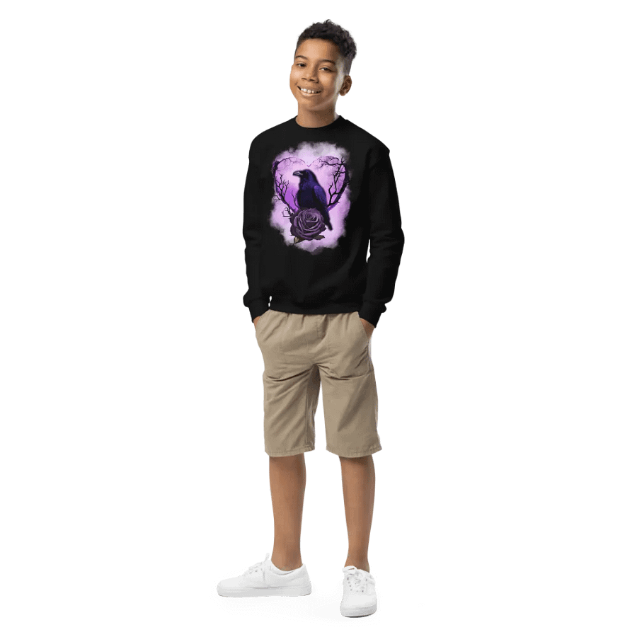 Raven's Heart Kids Sweatshirt product image (1)