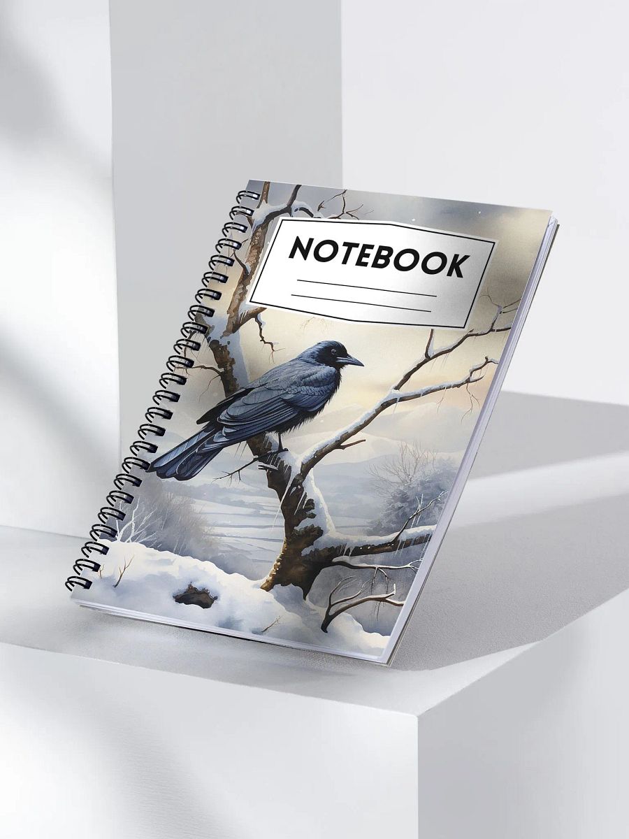 Crow's Winter Wonderland Notebook product image (3)