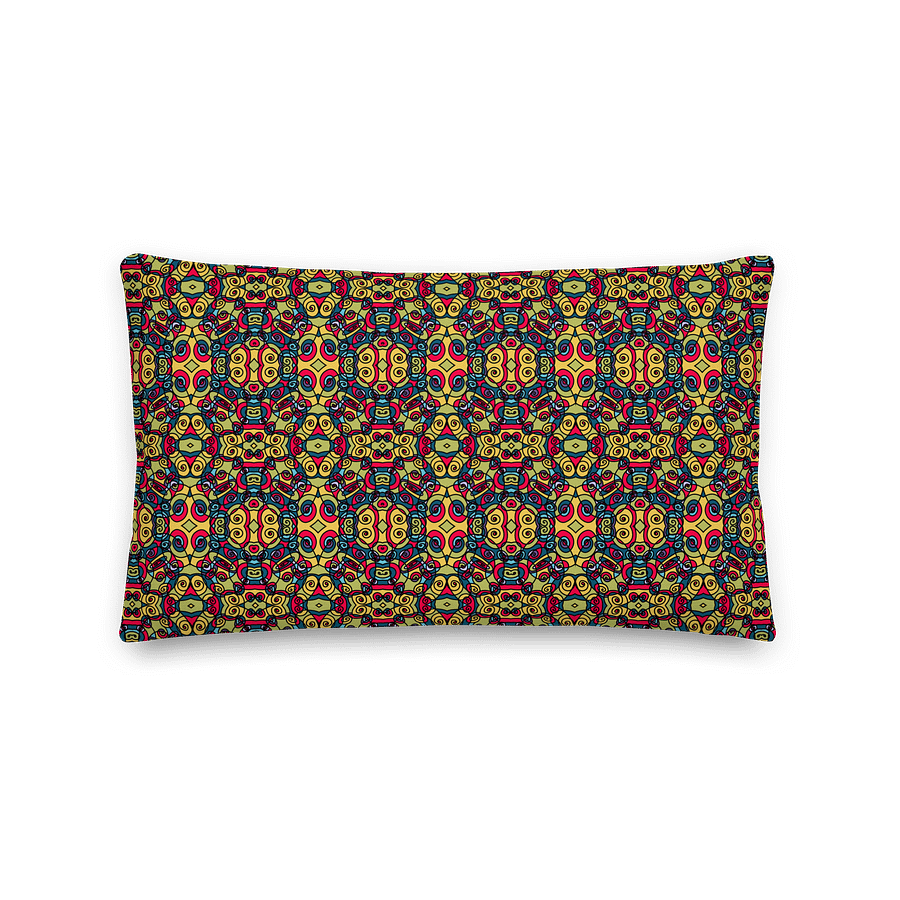 Modern Circus Town Pop Art – Decorative Throw Pillow product image (2)