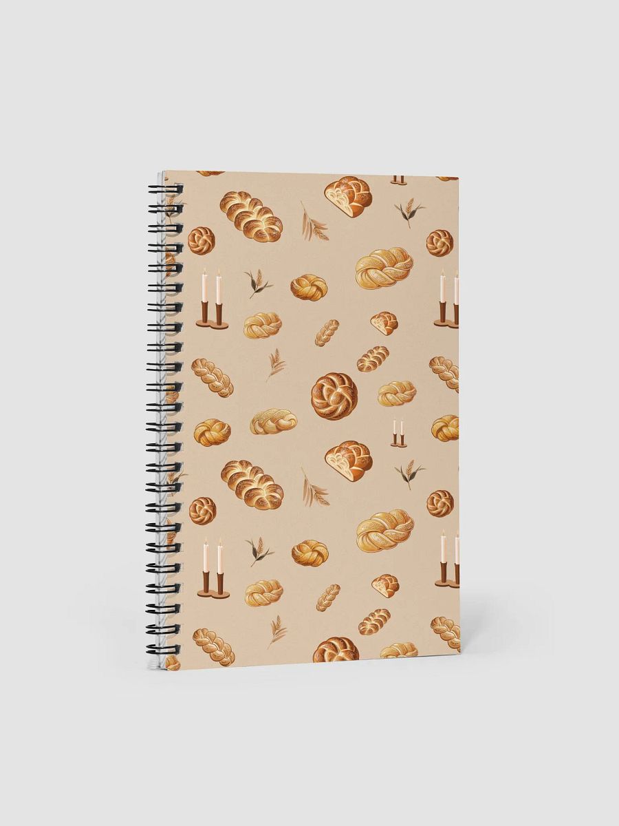 Pass the Challah Dotted Spiral Notebook product image (2)