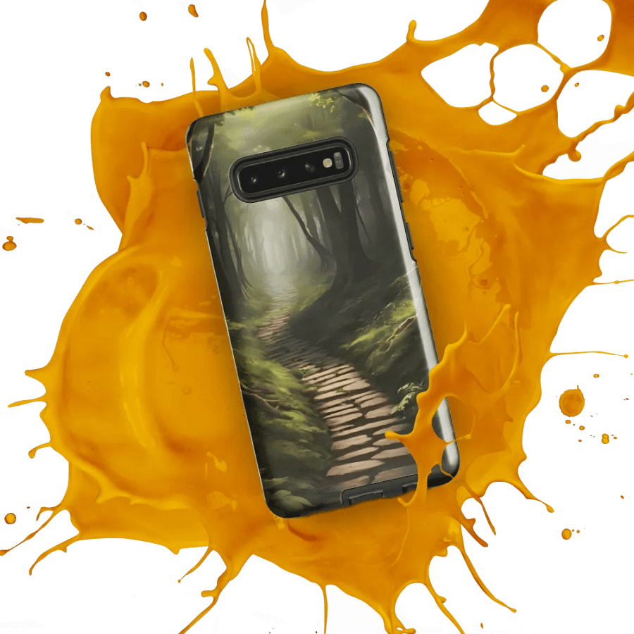 Woodland Stepping Stone Path Samsung Galaxy Case product image (8)