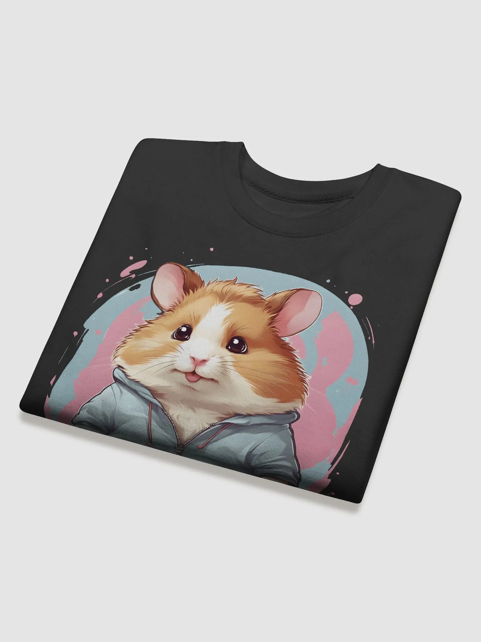 Whimsical Hamster Zip-Up Hoodie product image (26)