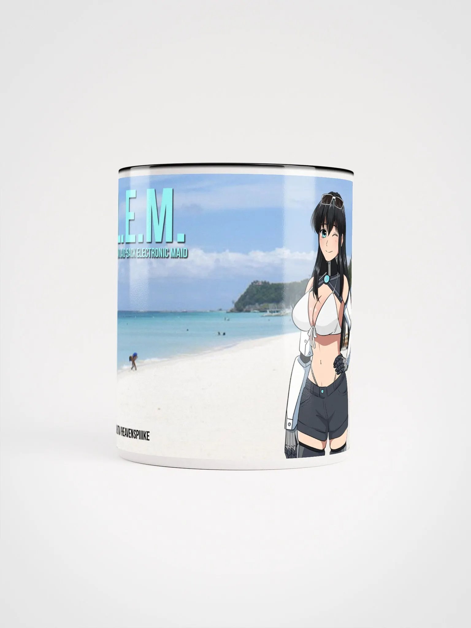 S.A.L.E.M. Summer Outfit Ceramic Mug with Color Inside product image (5)