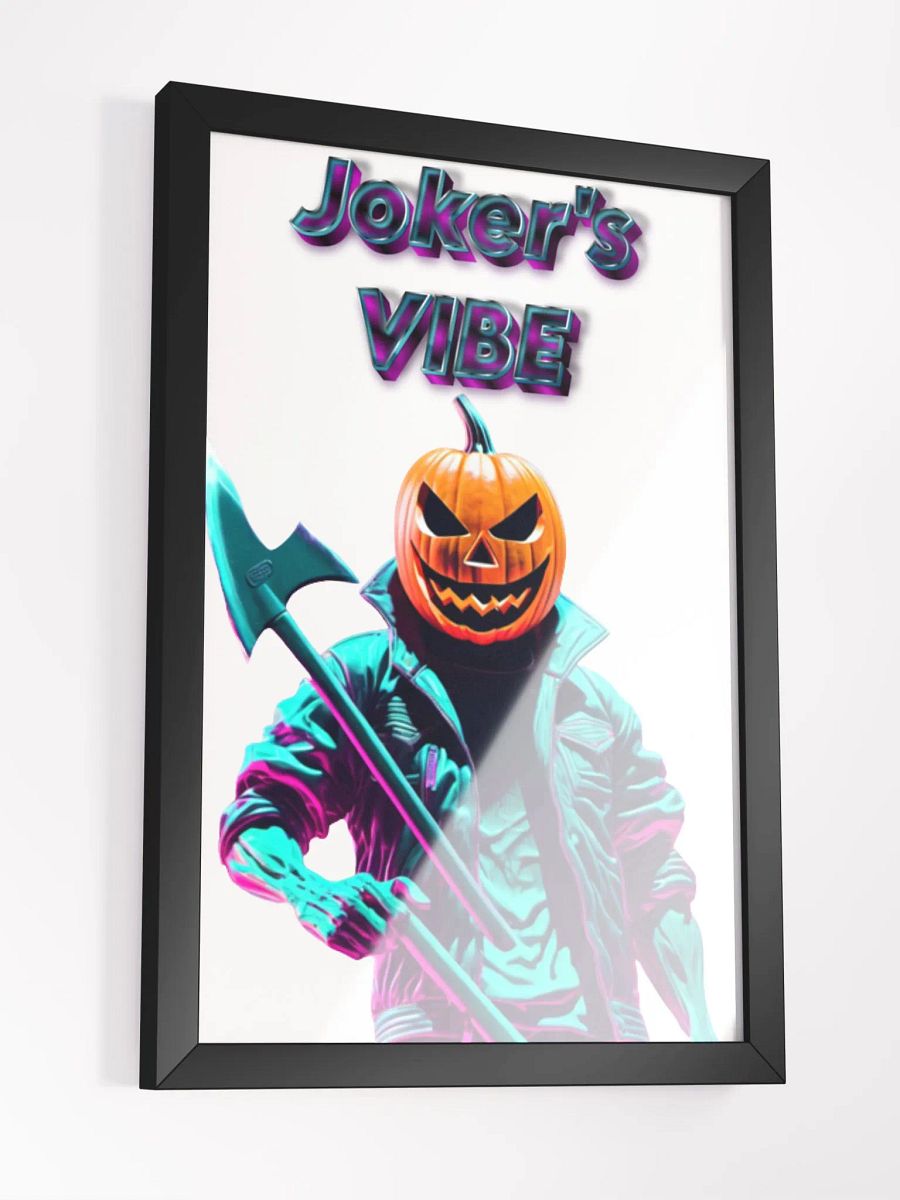 Pumpkin Head CyberPunk Style Poster product image (3)