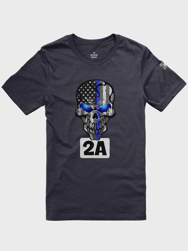 Thin Blue Line 2nd Amendment #2 Supersoft T-Shirt product image (1)