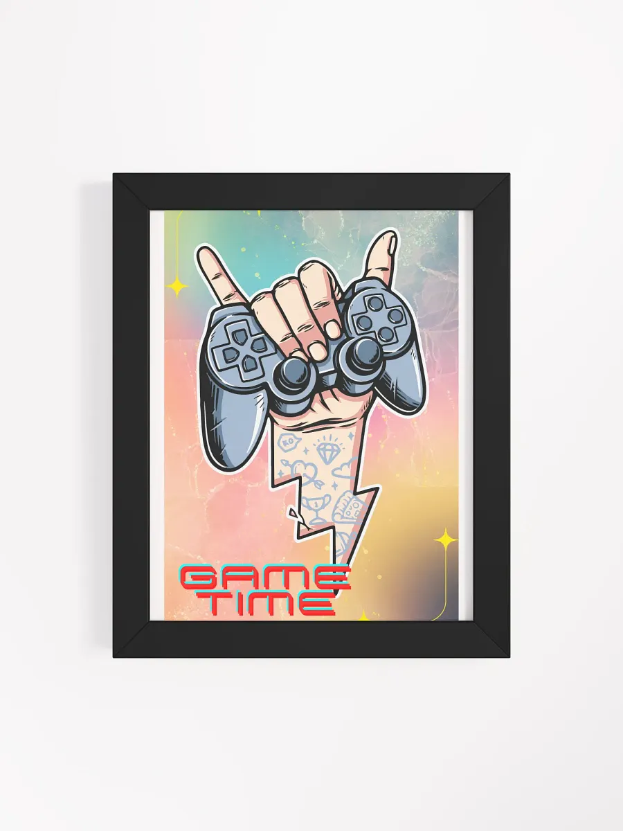 Rock On Gaming Framed Poster product image (4)