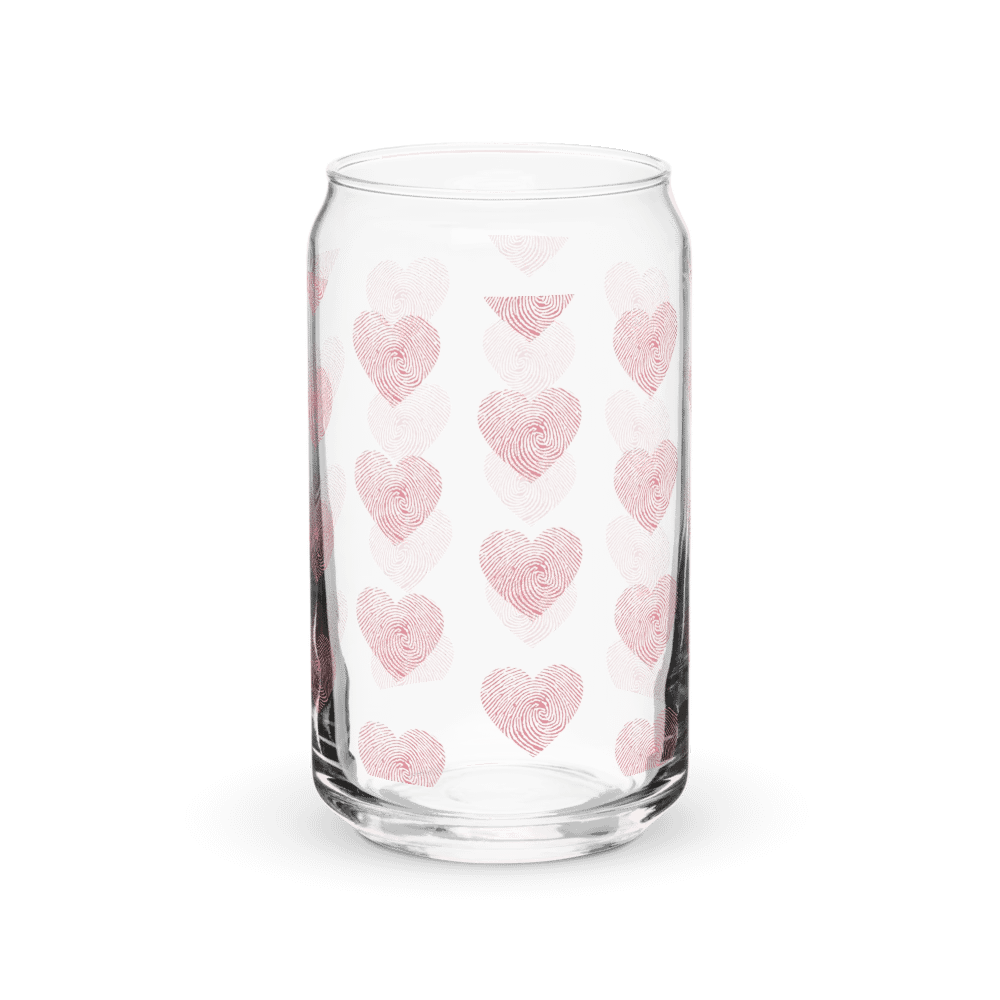 Heart Finger Print Glassware product image (8)