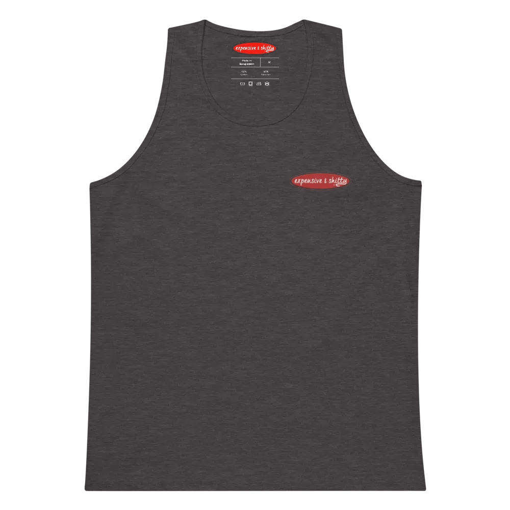 EXPENSIVE & SHITTY UNISEX EMBROIDERED SLEEVELESS TEE product image (2)