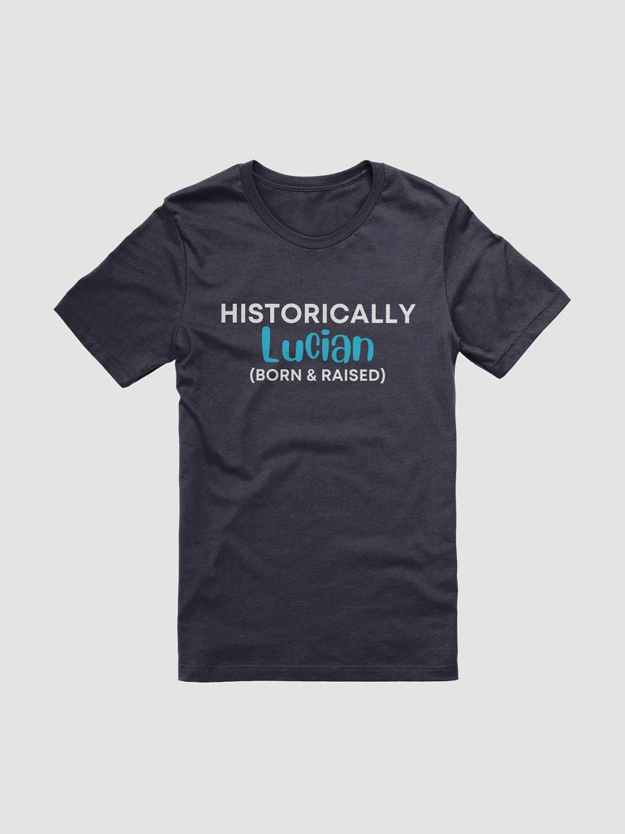 Historically Lucian White Text Tee product image (6)