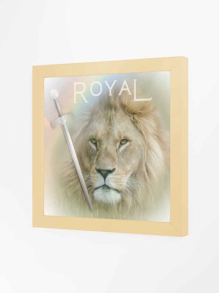 Royal Lion Framed Print product image (2)