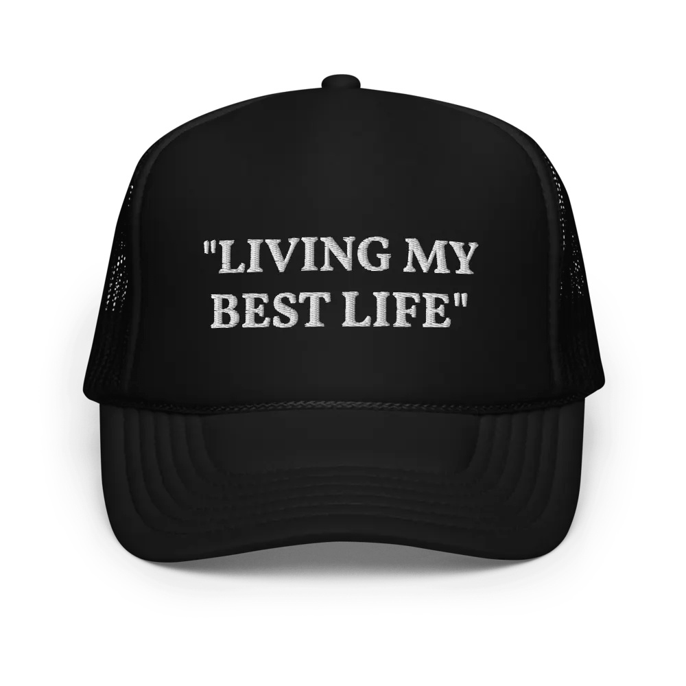 Living My Best Life - Embroidered Trucker Cap product image (1)