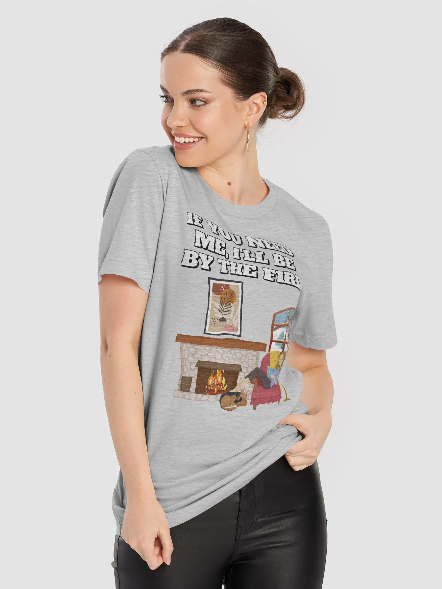 If You Need Me, I'll Be By The Fire - T-shirt product image (44)