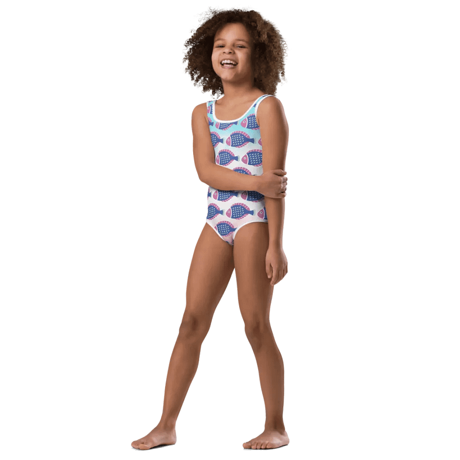 Fishes - children's swimsuit (girls) product image (4)