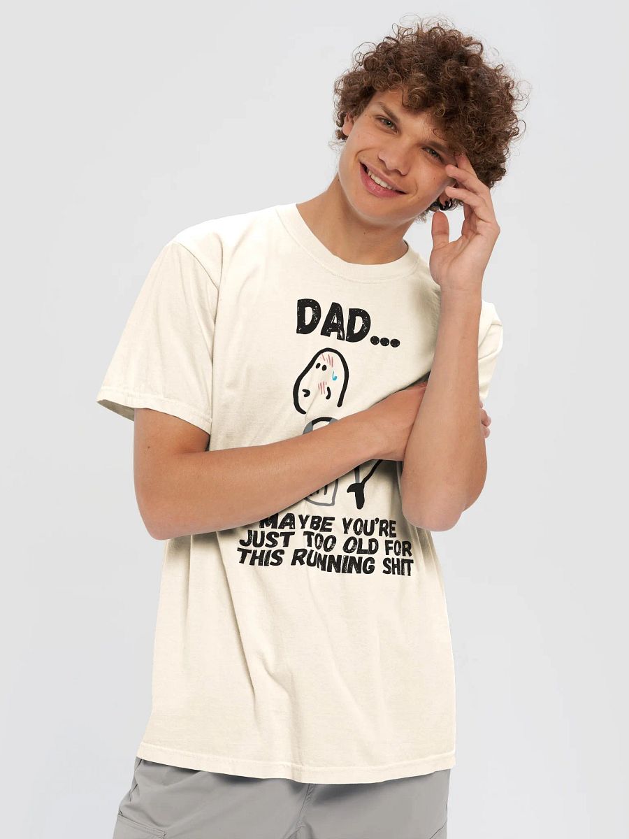 Dad Squiggle Line Art Cotton Tee product image (19)