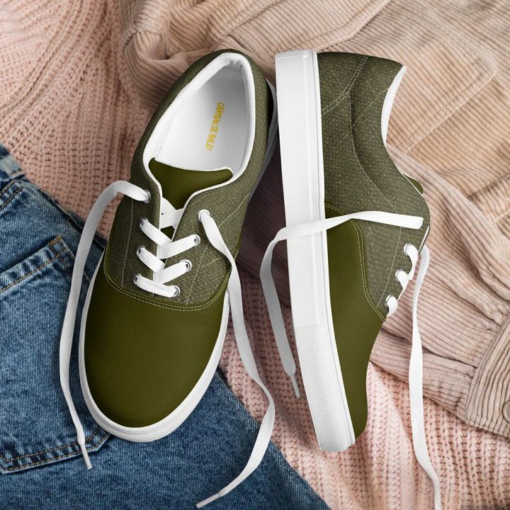 Urban Comfort: Women's Lace-Up Canvas Shoes product image (2)