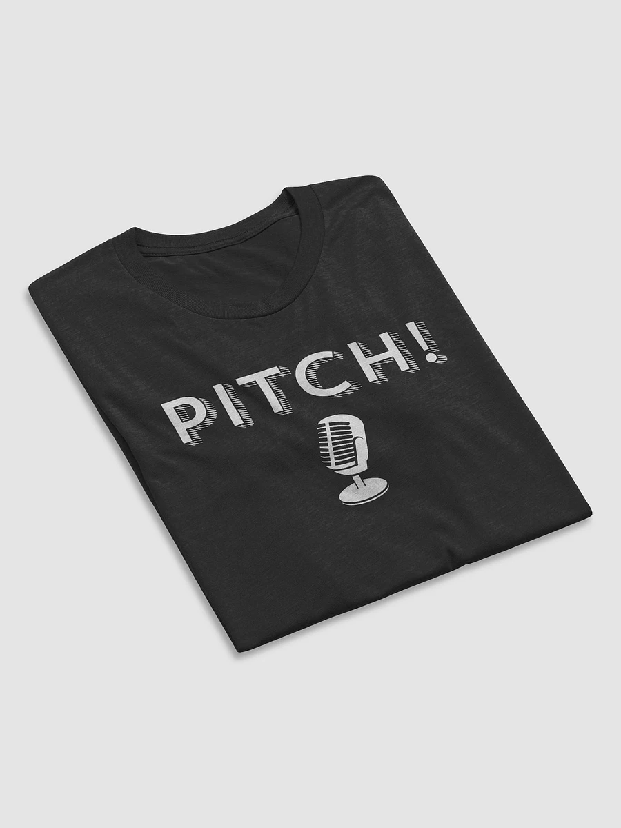 Pitch! Logo Triblend Tee - Light on Dark product image (6)