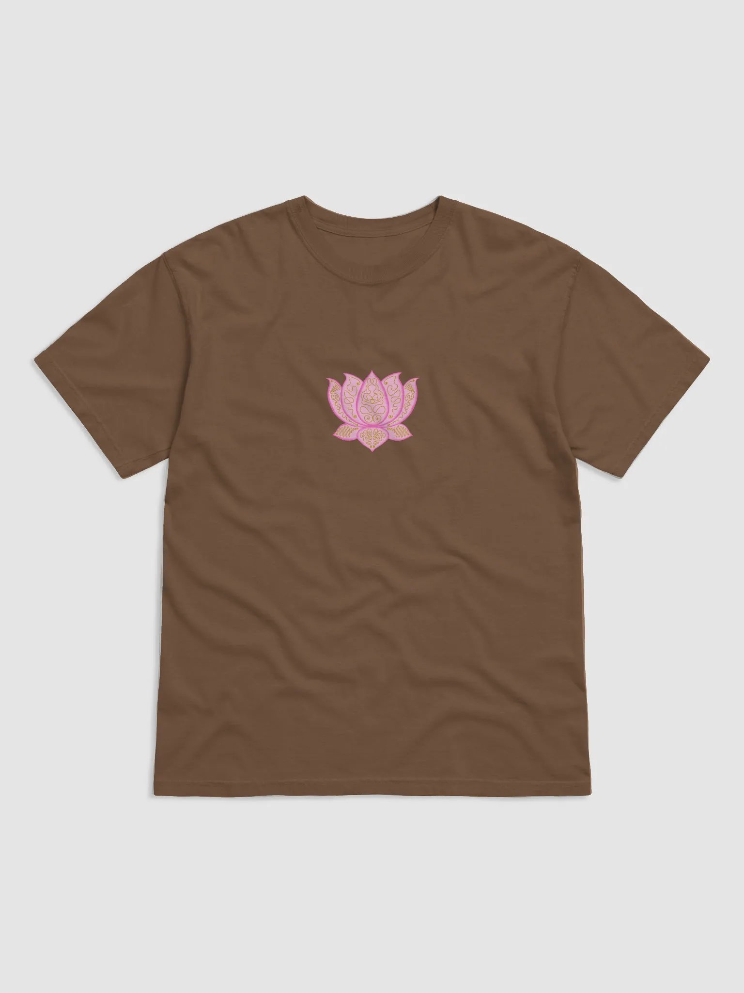 Lotus Eye Gold Embellished T-Shirt product image (1)