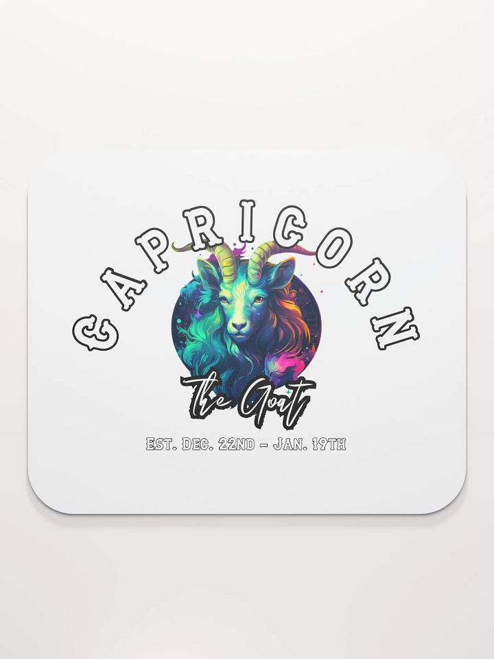 Capricorn - Zodiac Mouse Pad product image (2)