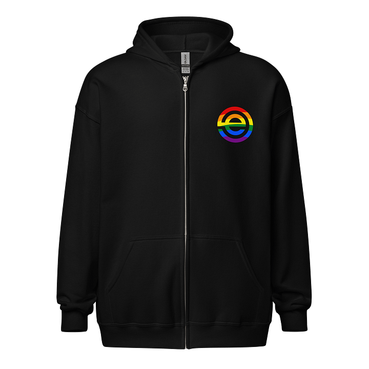 Ecamm Pride Zipper Hoodie product image (1)