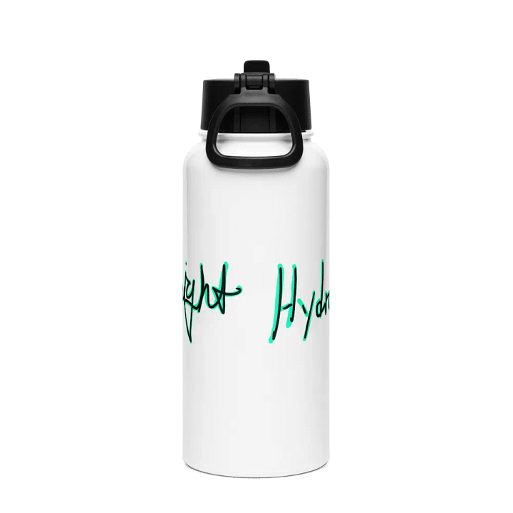 Hydrate or Die Straight Stainless Steel Bottle product image (2)