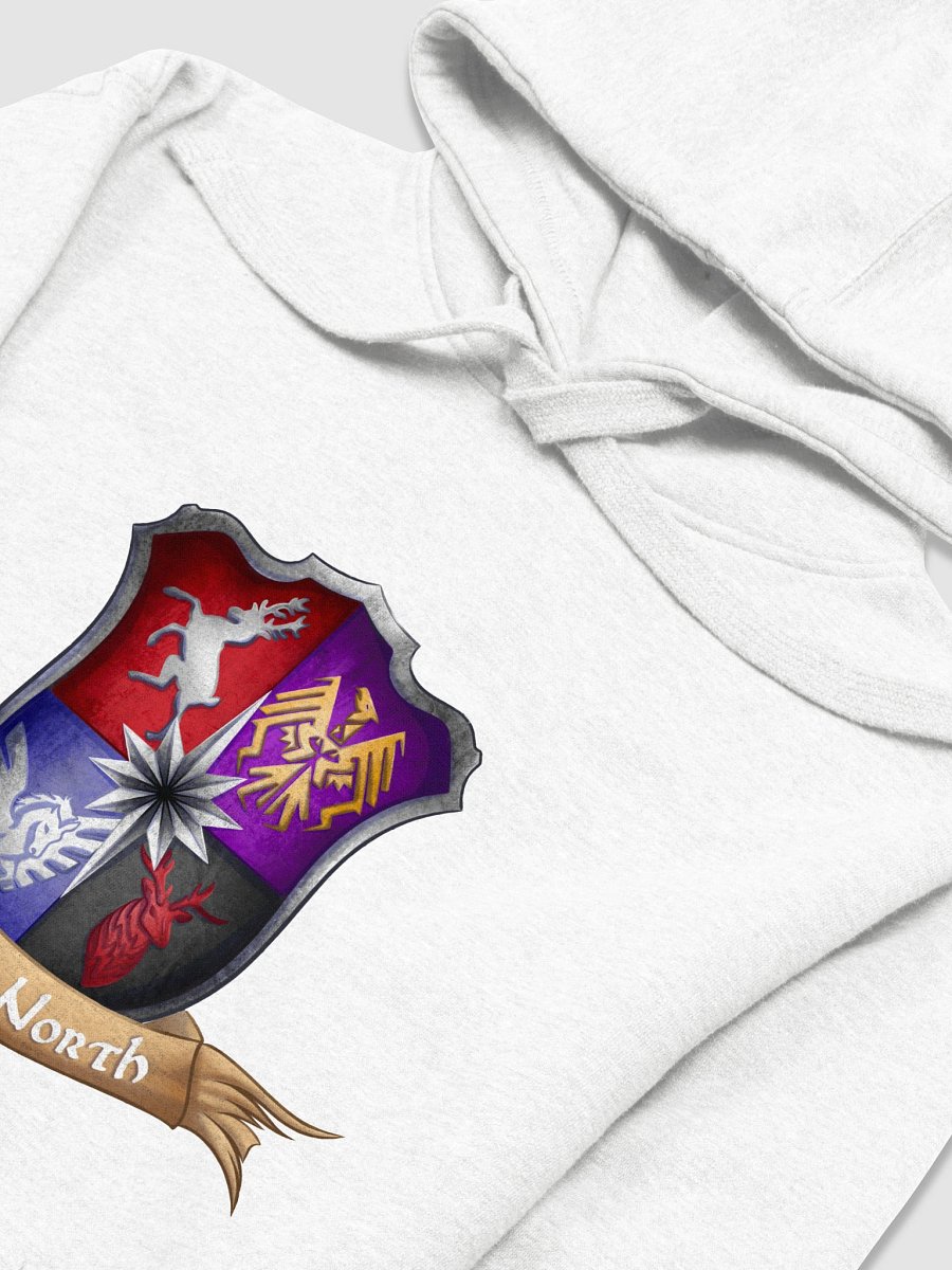Hoodie (White) / Shield color Logo 2025 Exclusive product image (3)