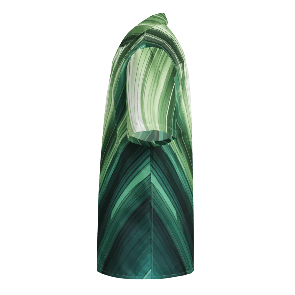 Men's Full-Print-4 Green Hawaiian Shirt product image (3)