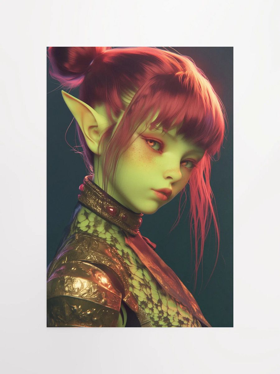 Enigmatic Elf Matte Poster product image (4)
