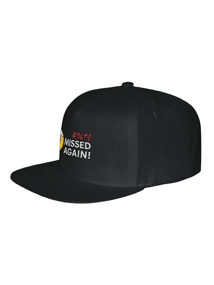 Missed Again! Logo Cap (Snapback - Black) product image (2)