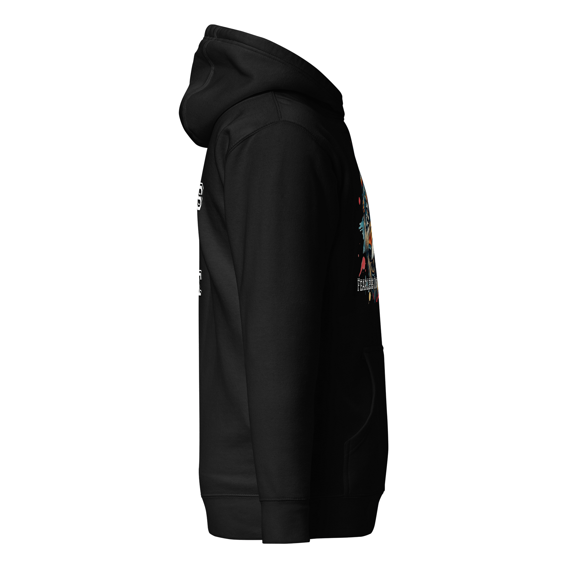 Fearless In Pursuit Wolf Premium Hoodie product image (5)