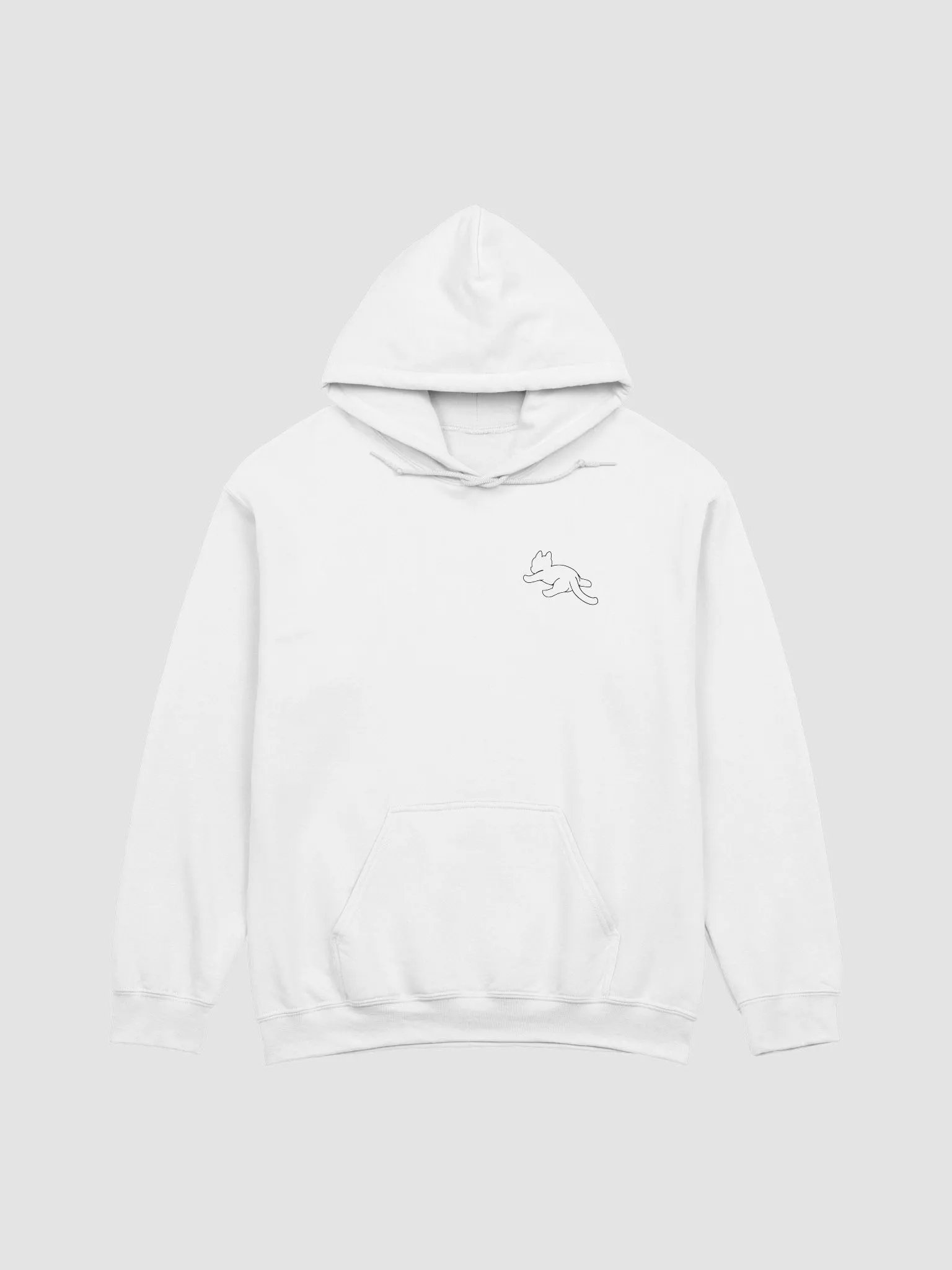 Lazy 'Black' Cat Hoodie product image (5)