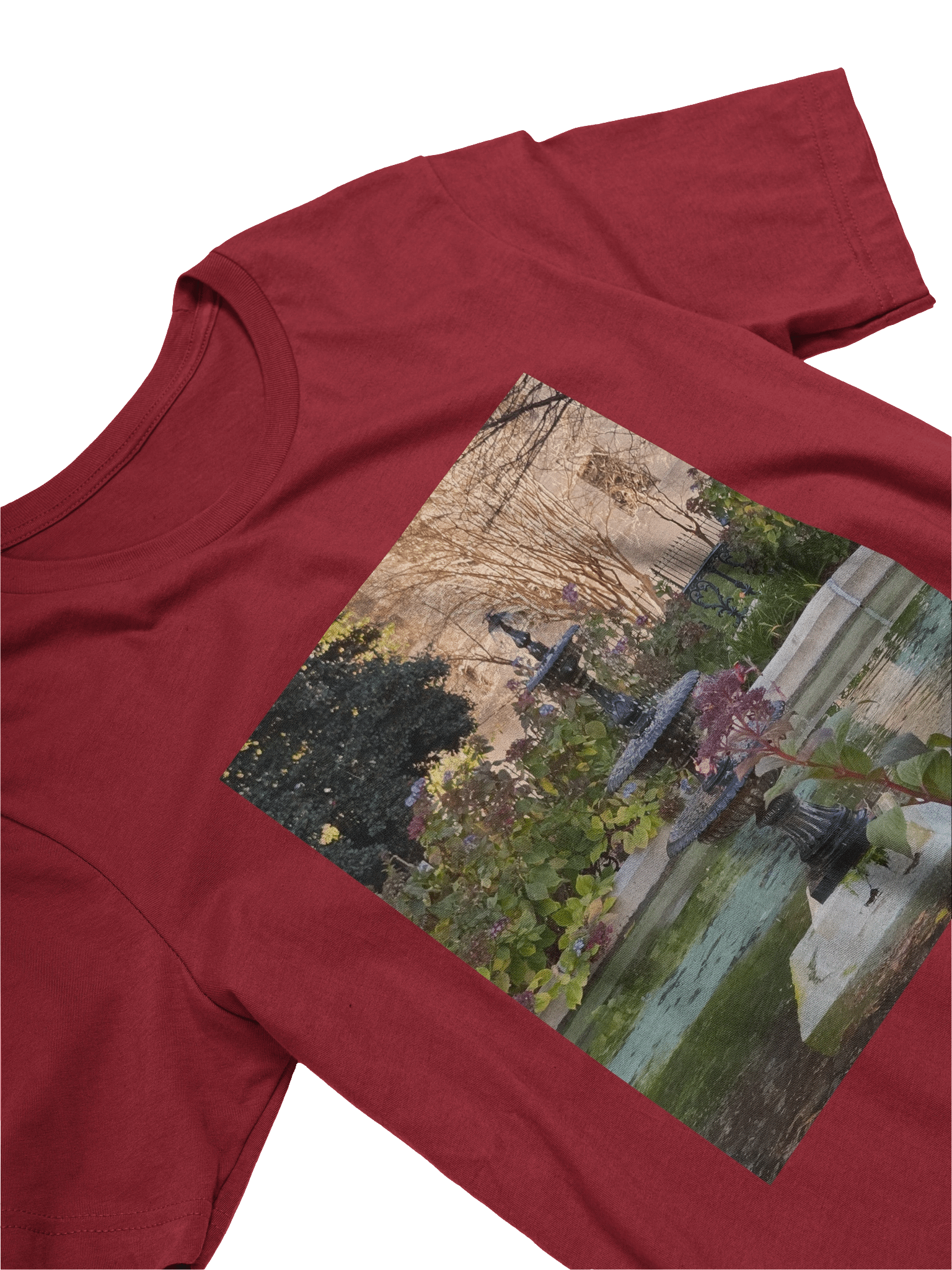 Purple Flower Water Fountain T-Shirt product image (25)