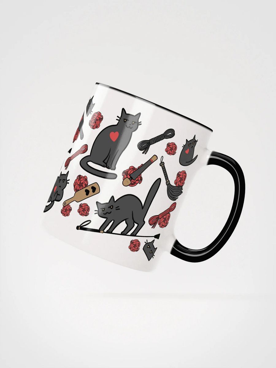 Cat and His Toys Mug product image (2)