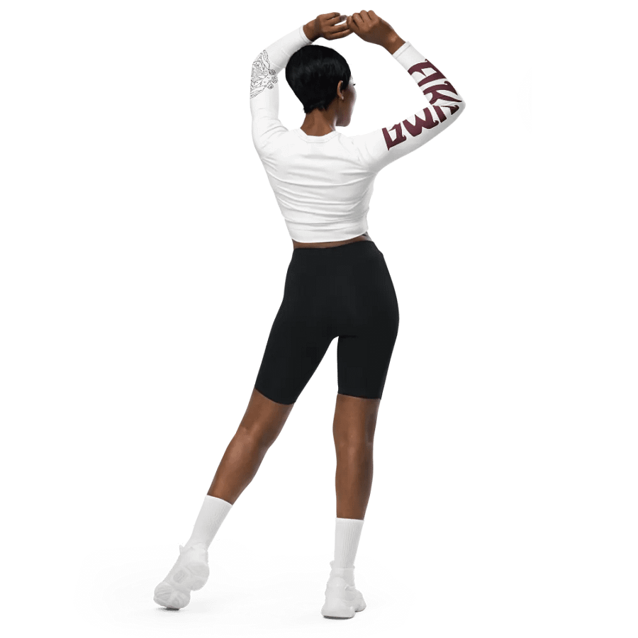 Cyber Oni All-Over Print Crop Top product image (5)