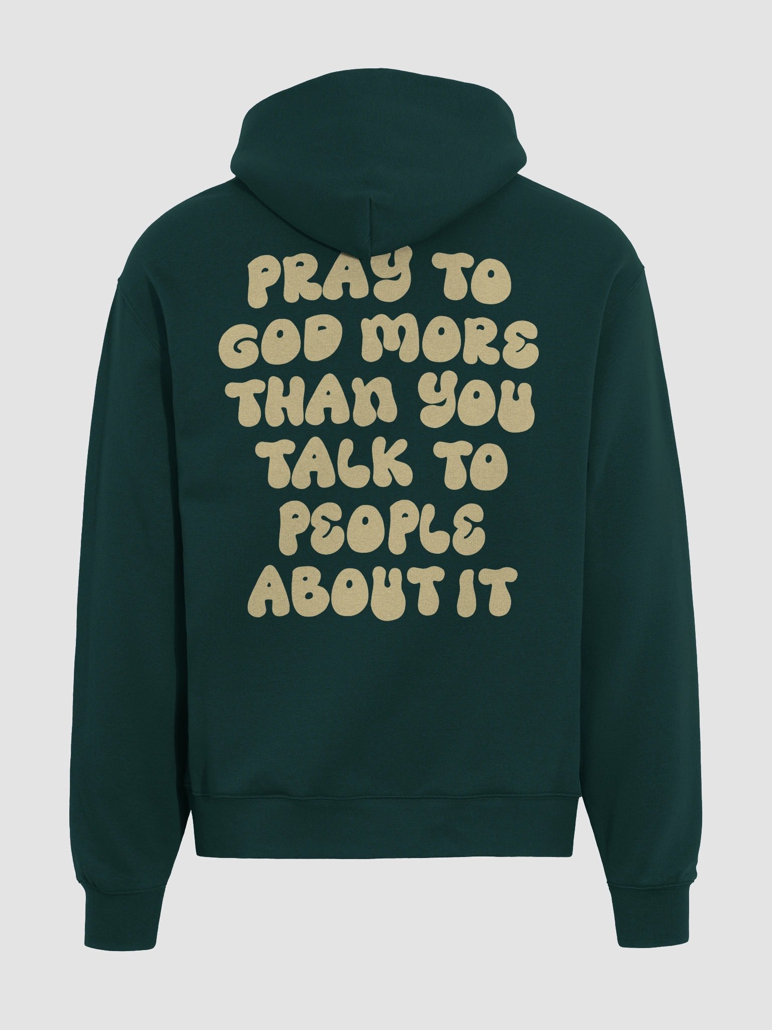 Pray to God More Oversized Hoodie product image (5)