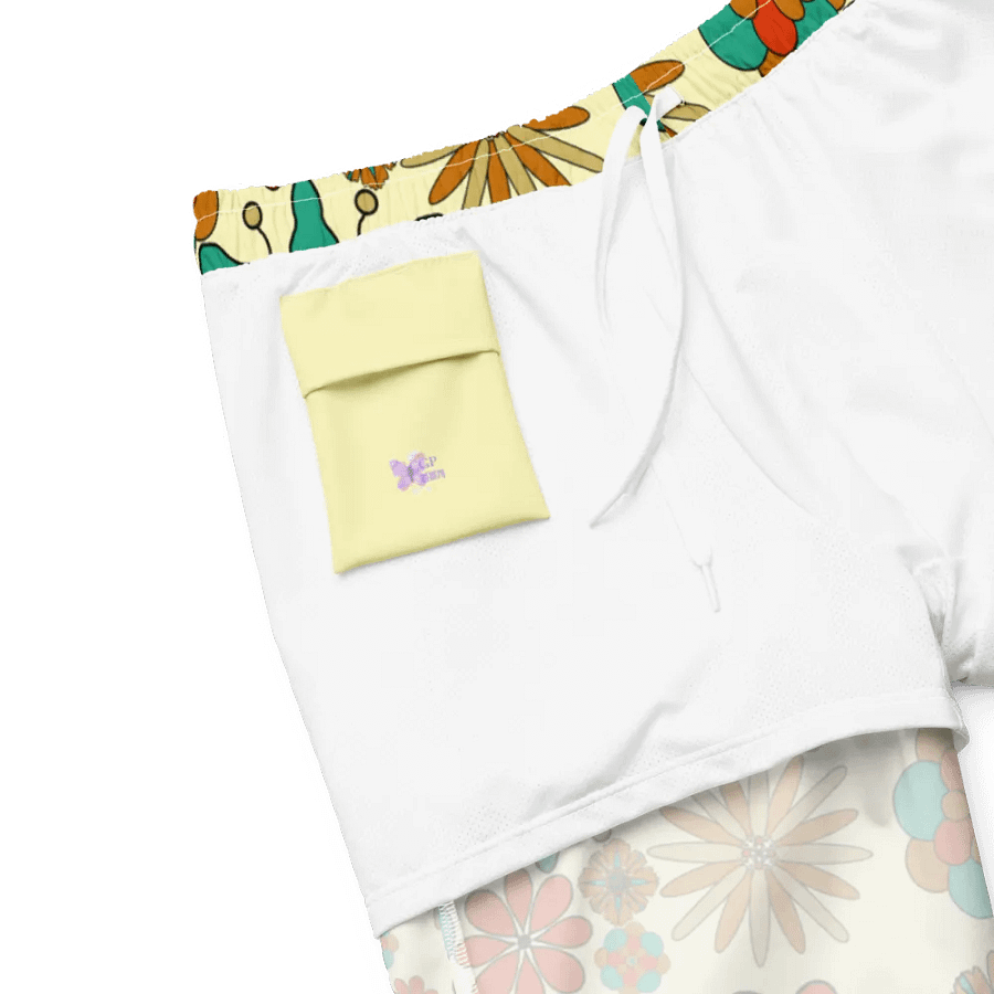 Retro Floral Swim Shorts product image (10)