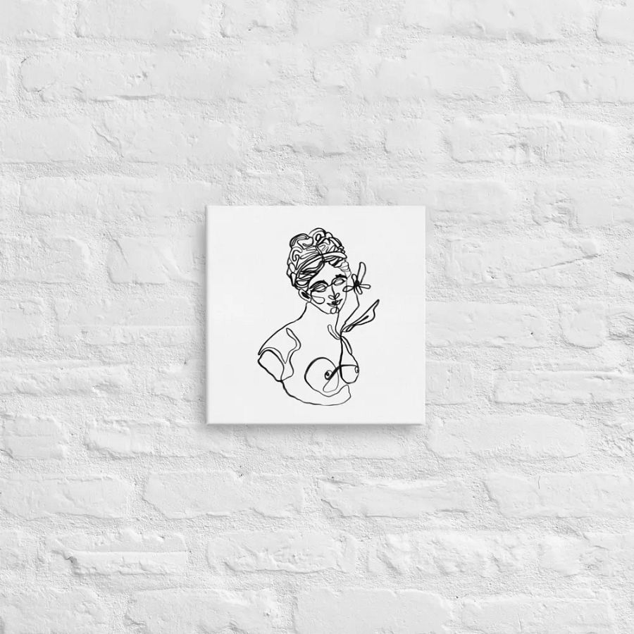Aphrodite Line Art Canvas product image (12)
