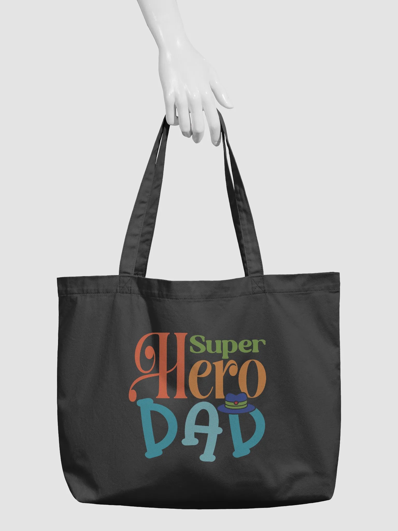 Super Hero Dad Eco Tote product image (4)