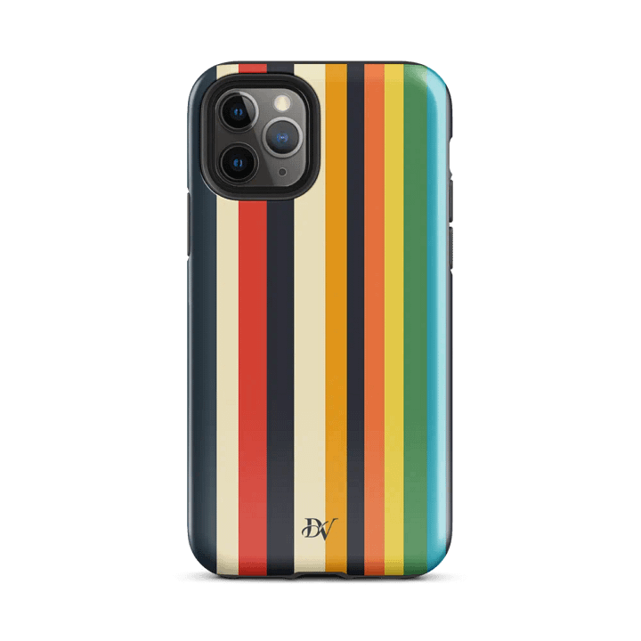 Stripes of Autism iPhone Case product image (2)