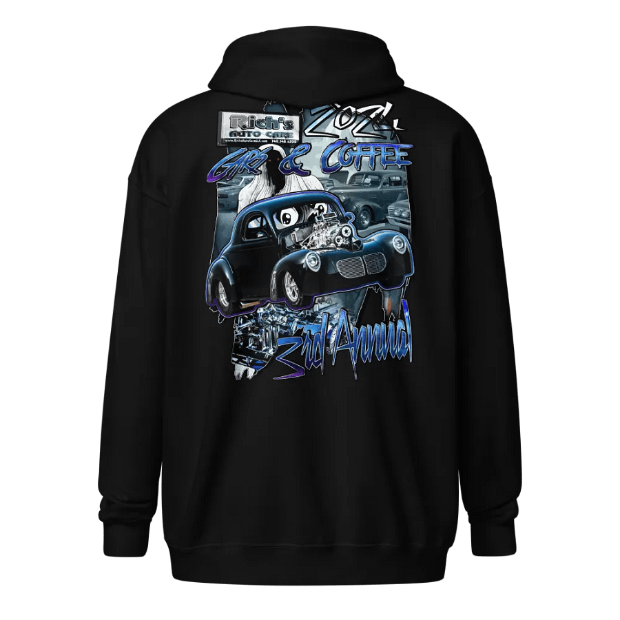 Rich's Auto Care 2024 Cars & Coffee - Zip-Up product image (36)