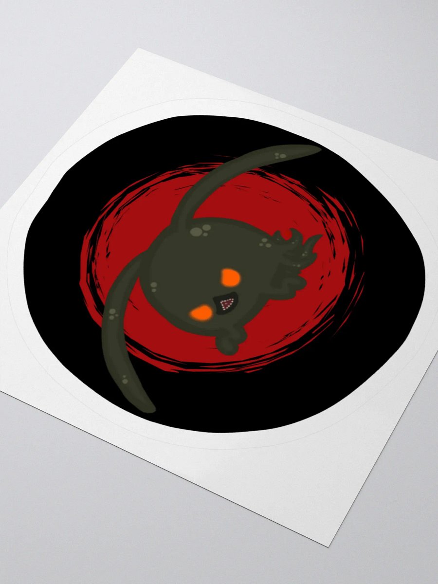 Between the Birches // Chibi-Rabbit Shoggoth Yazool Circle Sticker product image (5)
