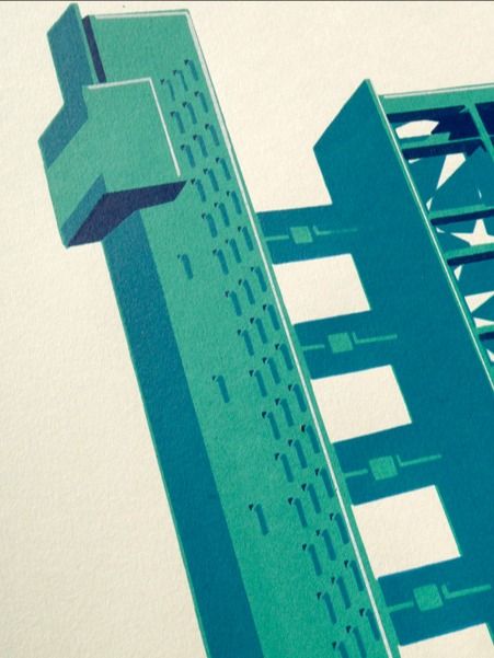 Trellick Art | Screenprints | Zellij product image (2)