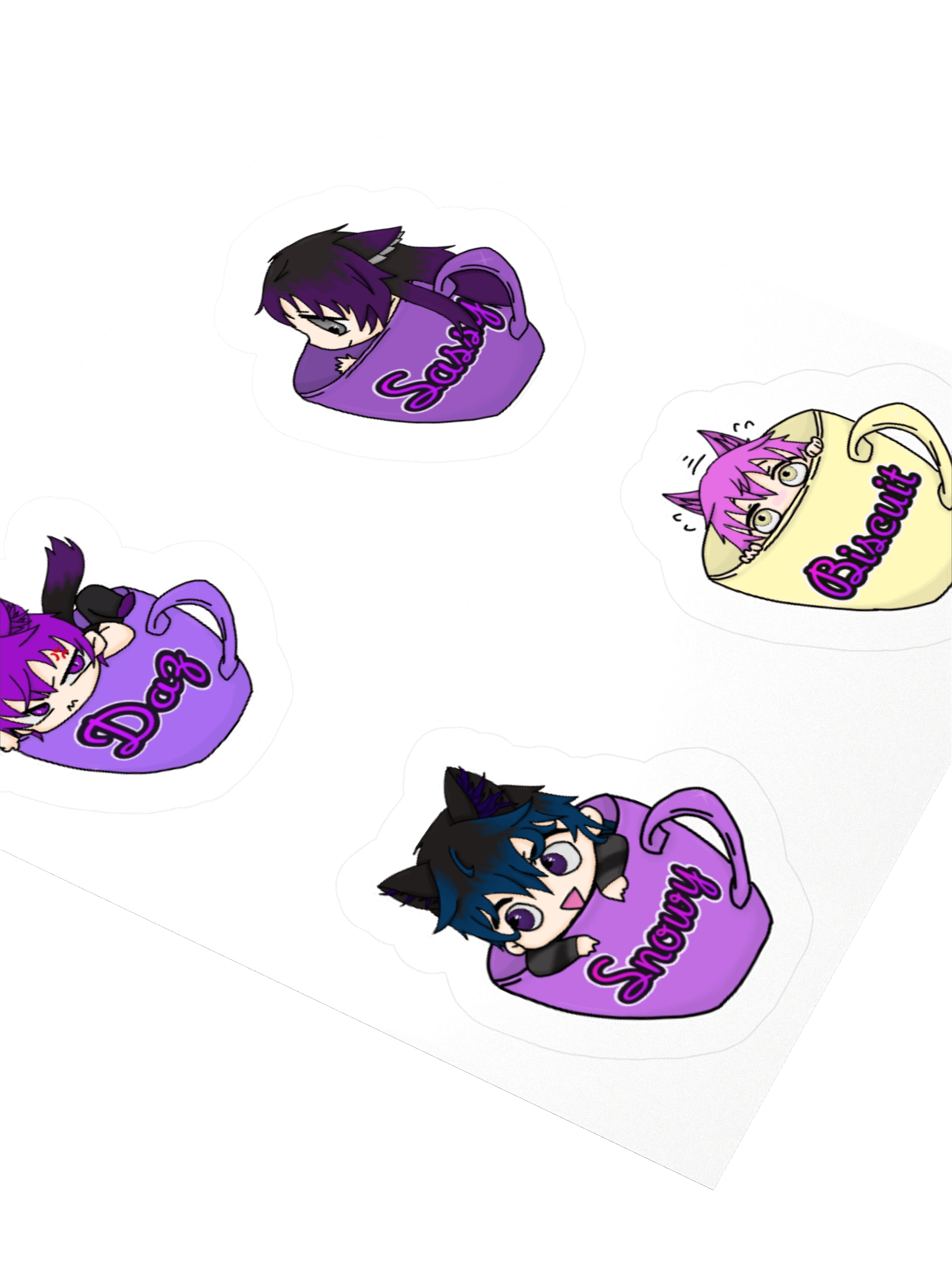 Famo Tea Cup Stickers product image (7)