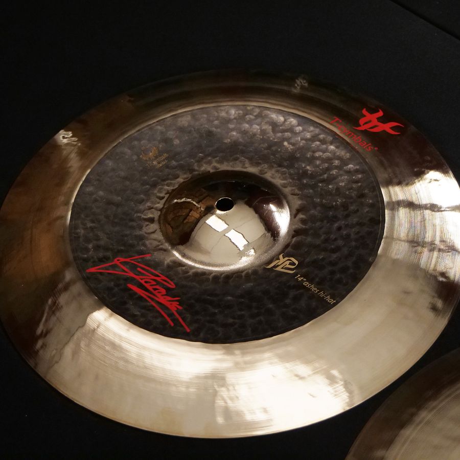 T-Cymbals - Kevin Paradis Signature Line - Ashes Hi-Hat 14 product image (3)