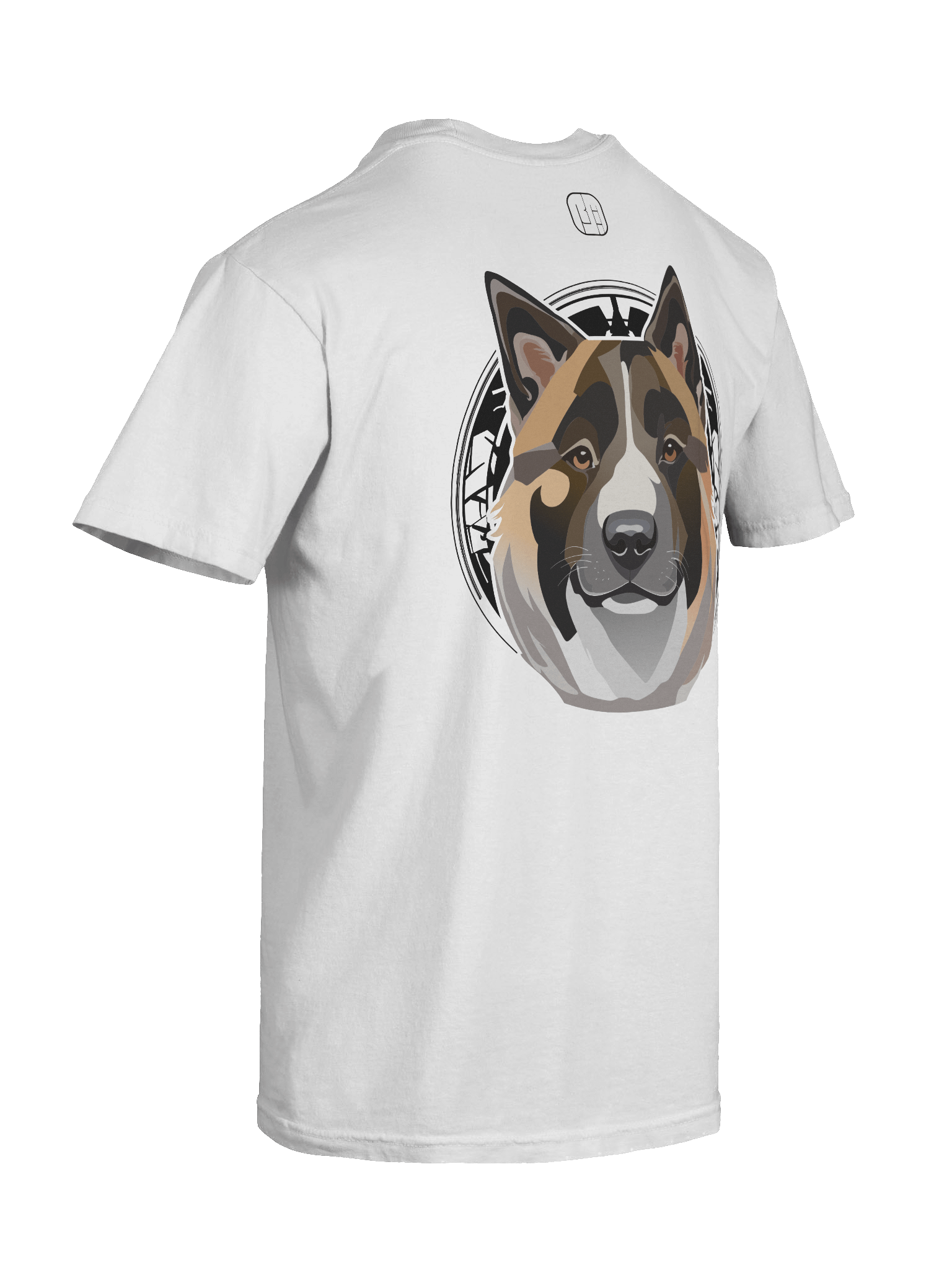 BWN American Akita Shirt WHT - AKITA product image (6)