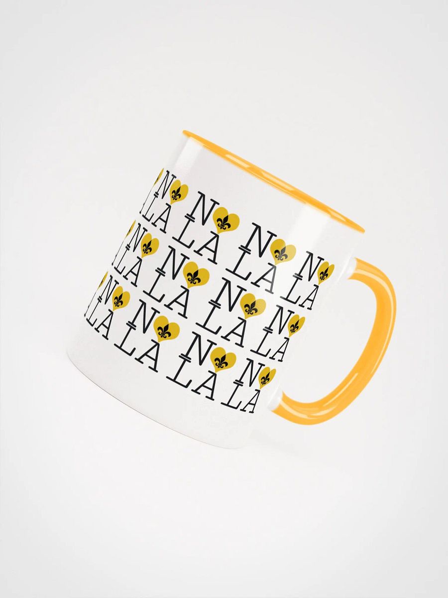 I LOVE NOLA **LEGACY COLOR MUG** (GOLD HEART INFINITY WALL) product image (9)