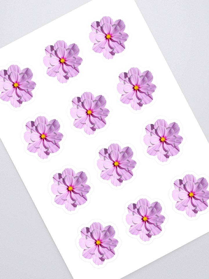 Realistic Pink Blossom Sticker Sheet product image (1)