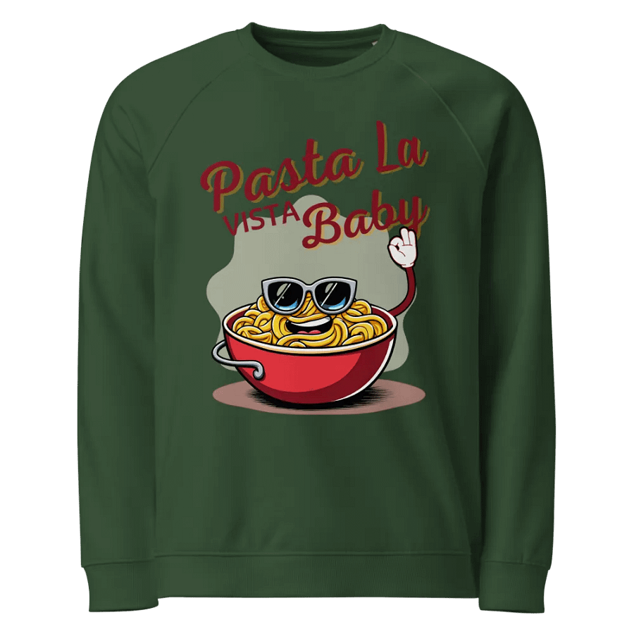 Pasta La Vista Baby Raglan Sweatshirt product image (1)