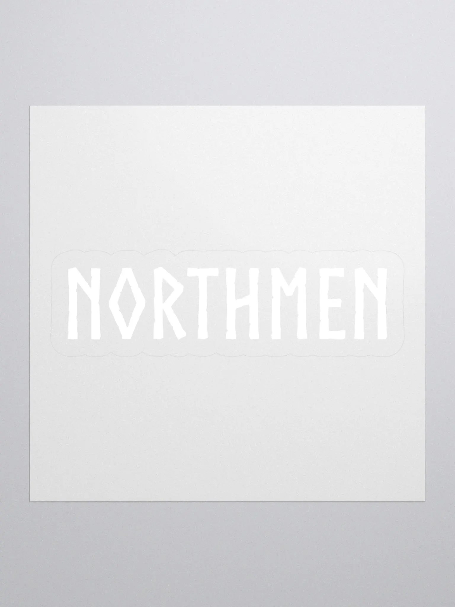 The Northmen - White - Sticker product image (1)