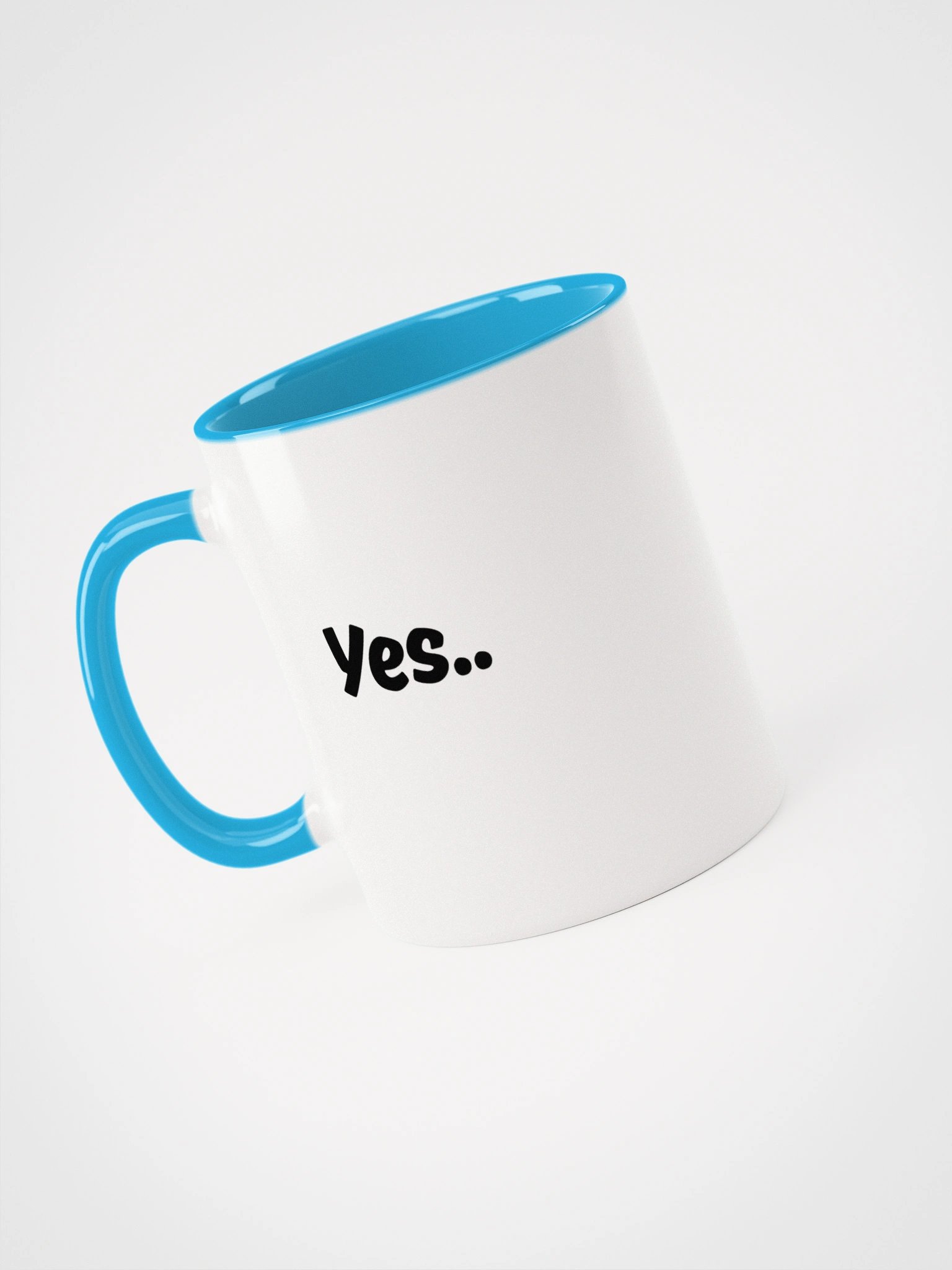“Yes..” My Vibe Ceramic Mug with Color product image (4)
